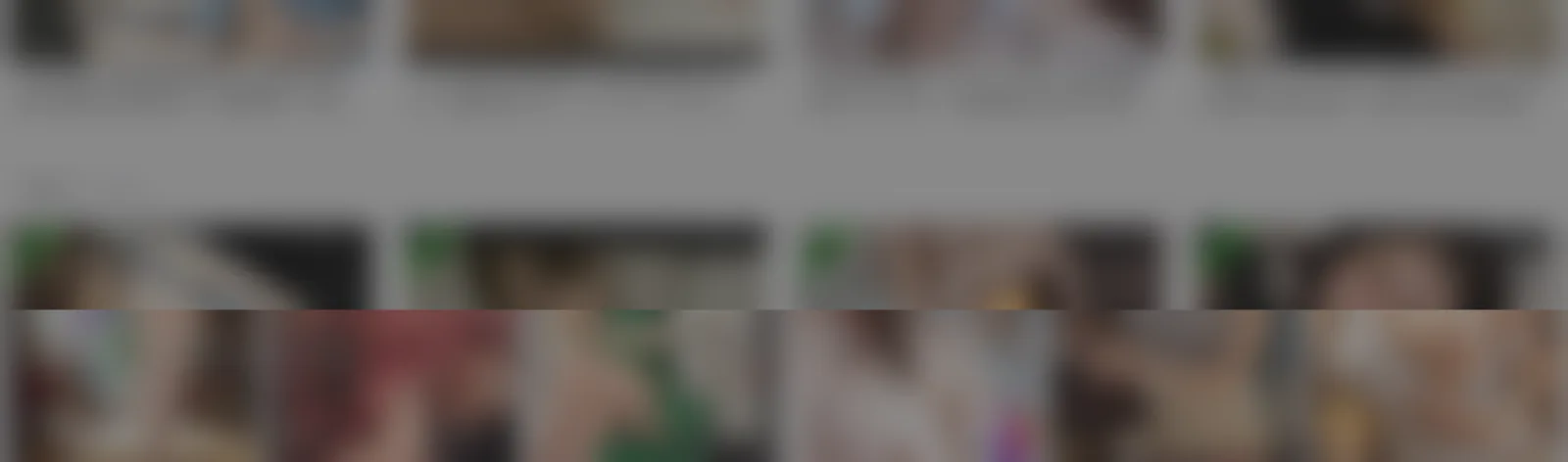 iQQTV官网首页的影片列表截图，封面已做模糊处理